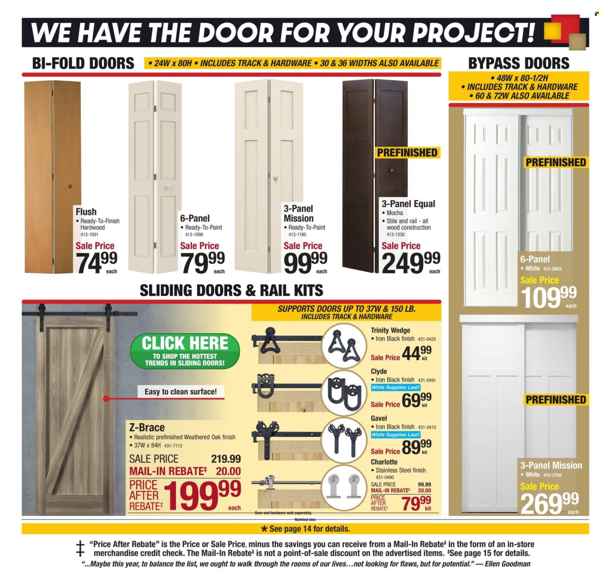 Menards ad - 01/01/2025 - 01/12/2025. Page 1