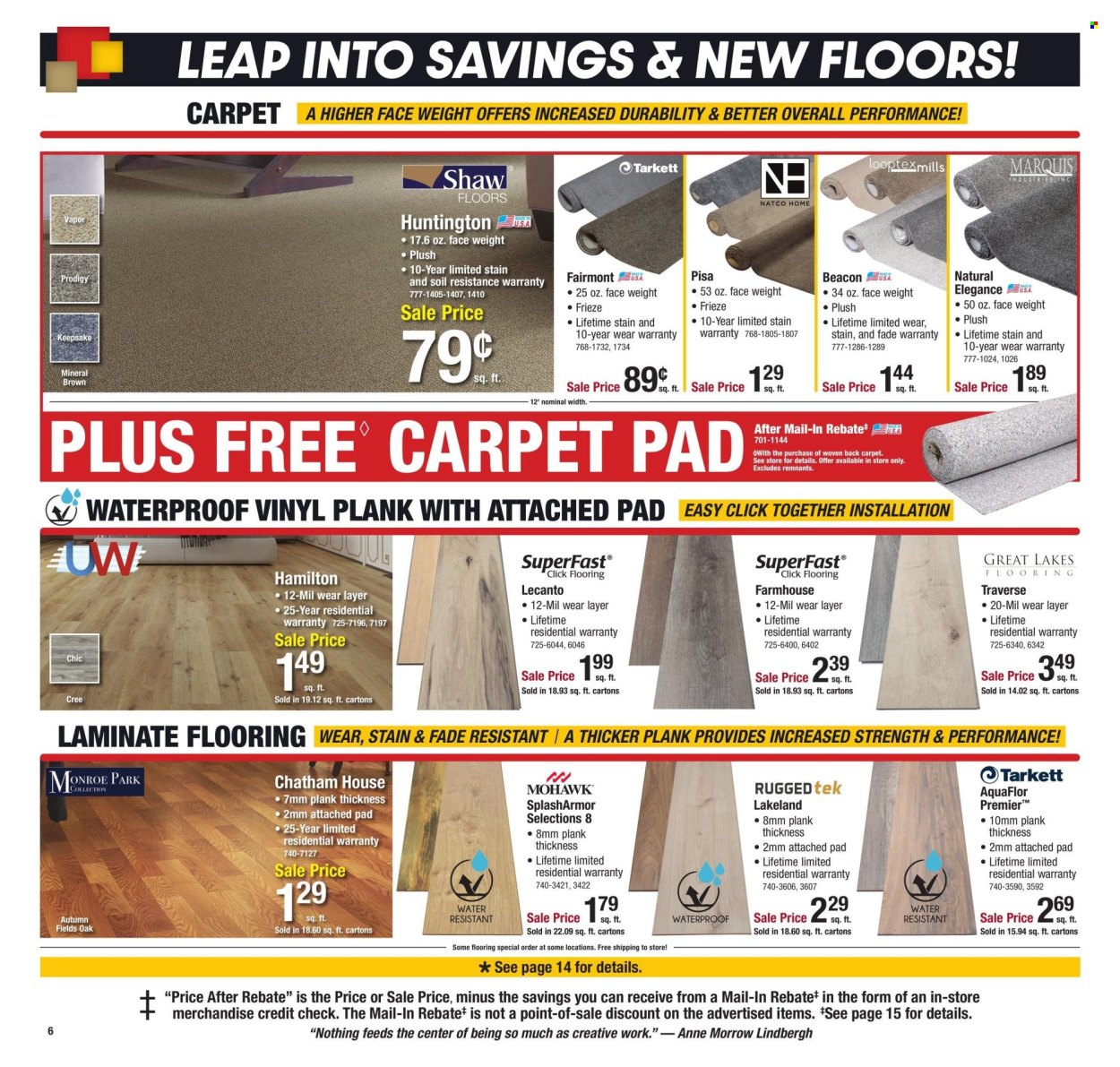 Menards ad - 01/01/2025 - 01/12/2025. Page 1