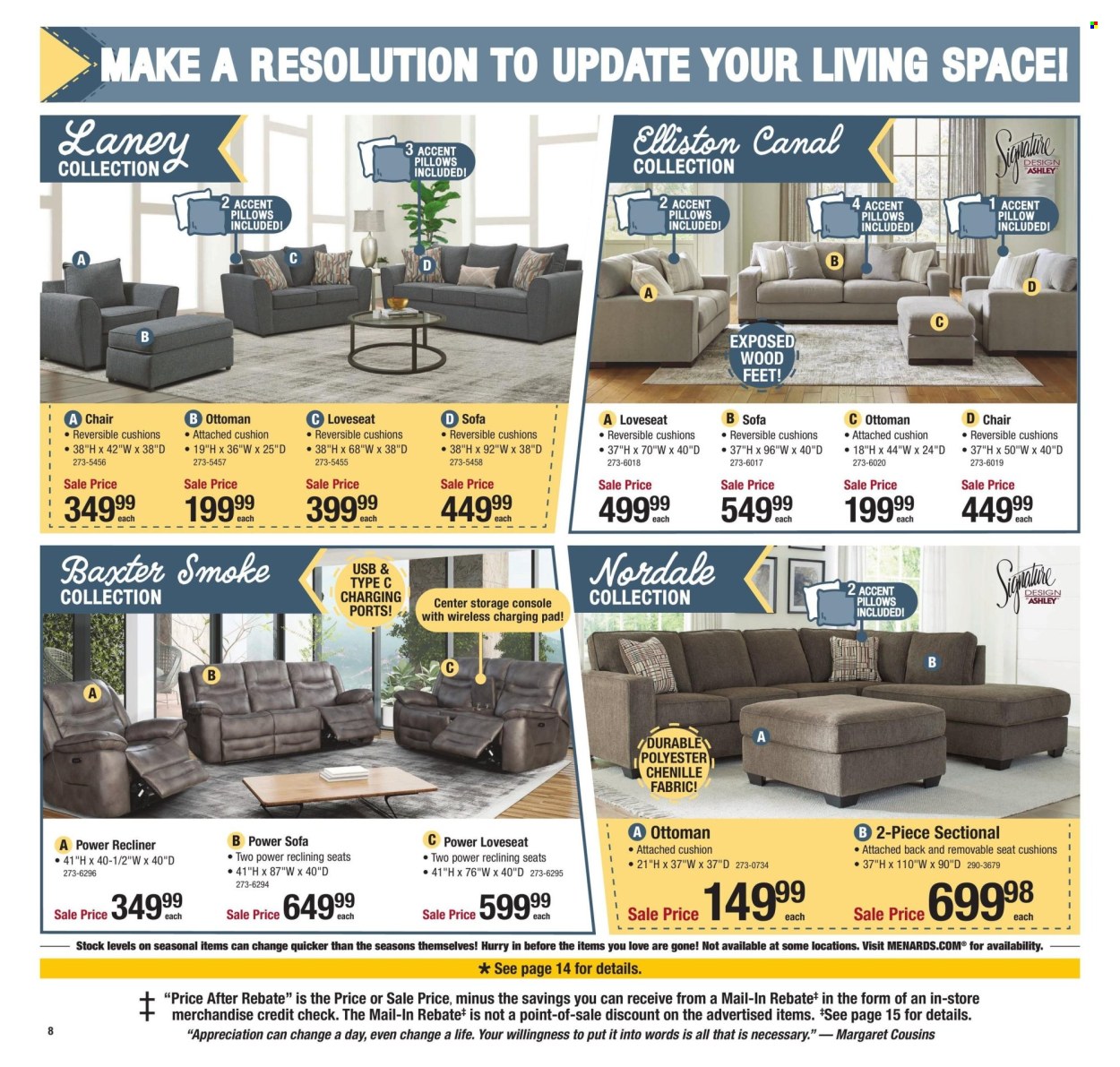 Menards ad - 01/01/2025 - 01/12/2025. Page 1