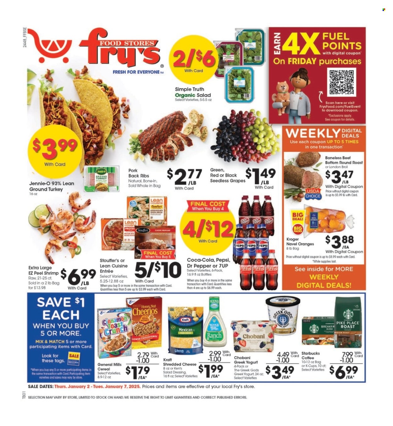 Fry’s ad - 01/02/2025 - 01/07/2025. Page 1