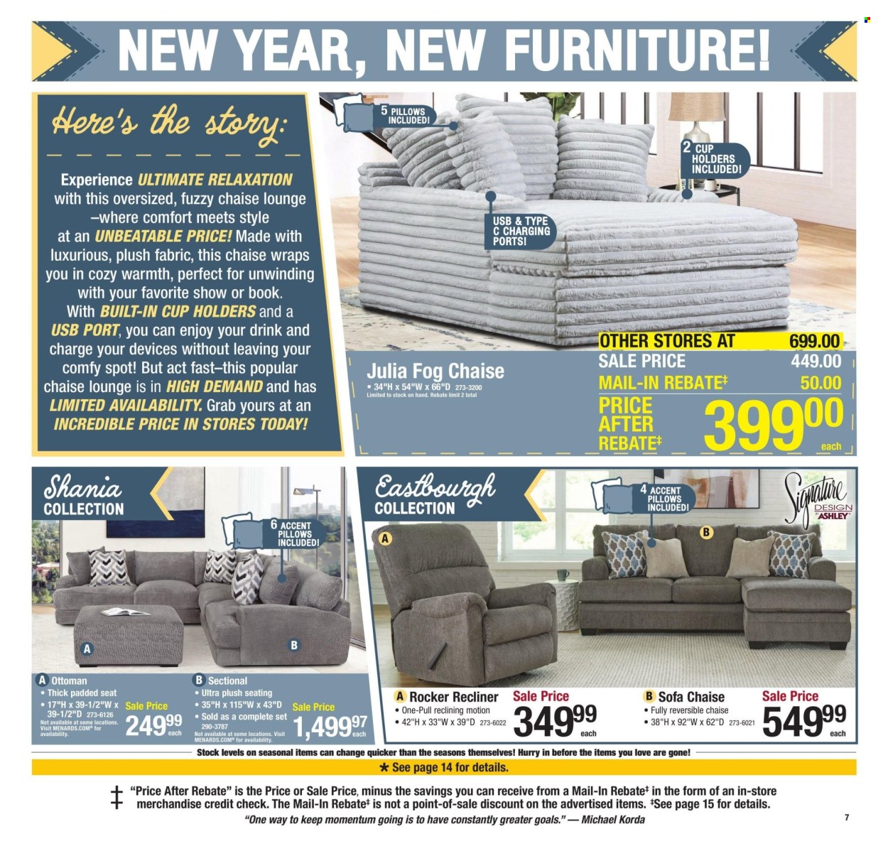 Menards ad - 01/01/2025 - 01/12/2025. Page 1