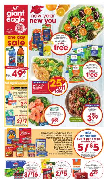 Giant Eagle Flyer - 01/02/2025 - 01/08/2025.