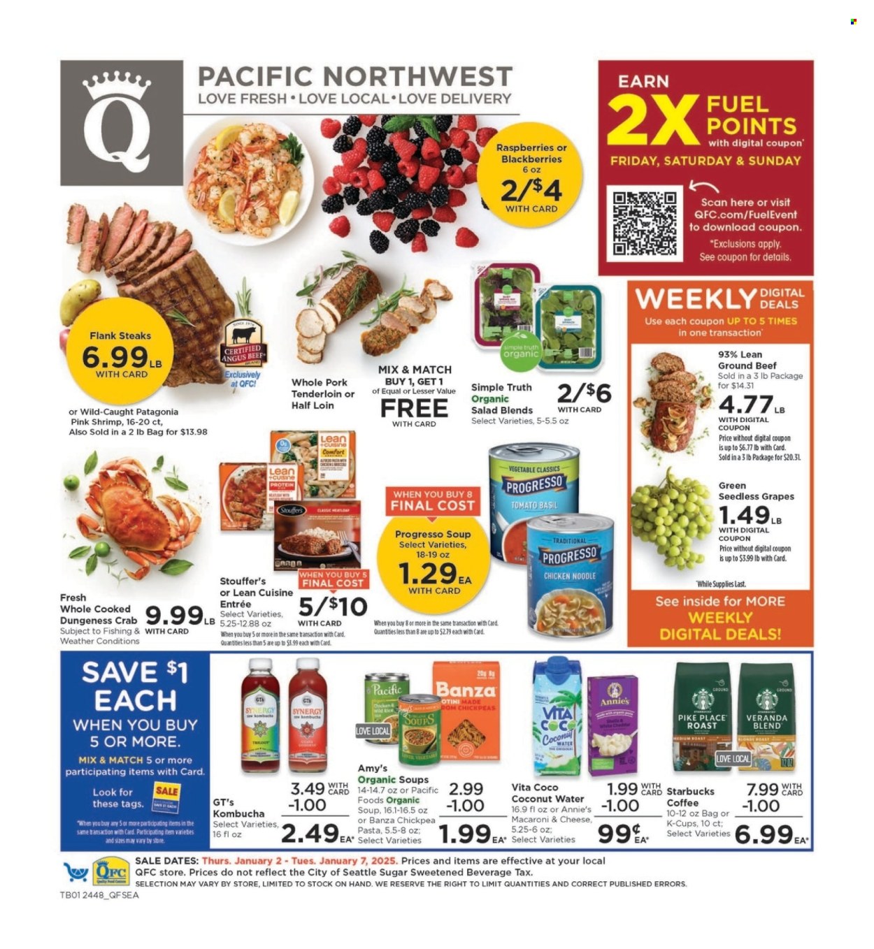 QFC ad - 01/02/2025 - 01/07/2025. Page 1