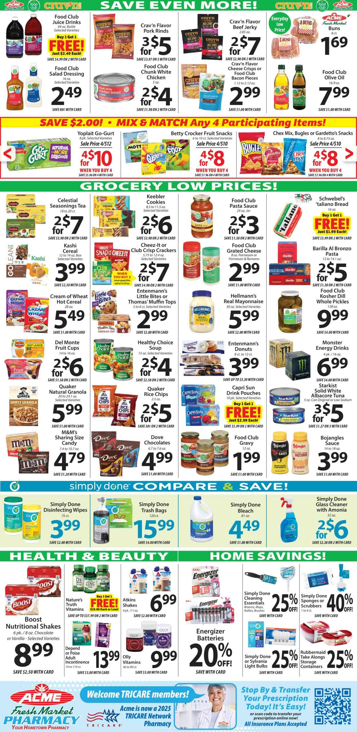 ACME Fresh Market ad - 01/02/2025 - 01/08/2025. Page 1