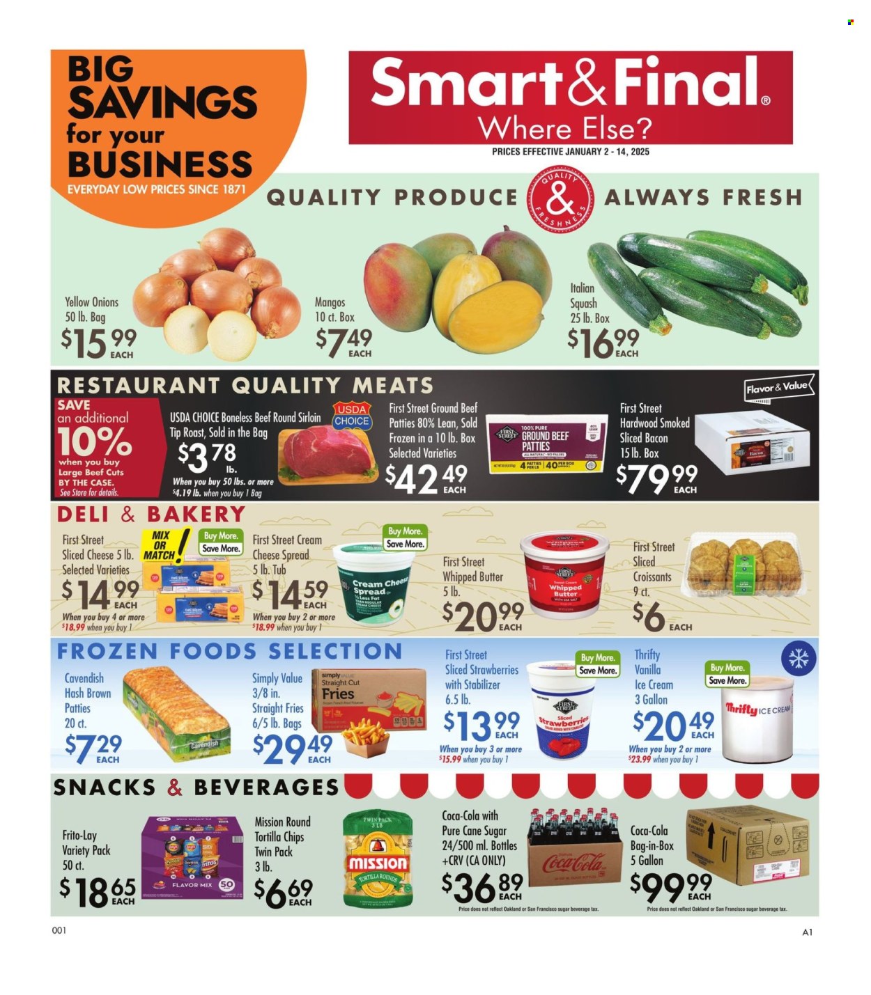 Smart & Final ad - 01/02/2025 - 01/14/2025. Page 1