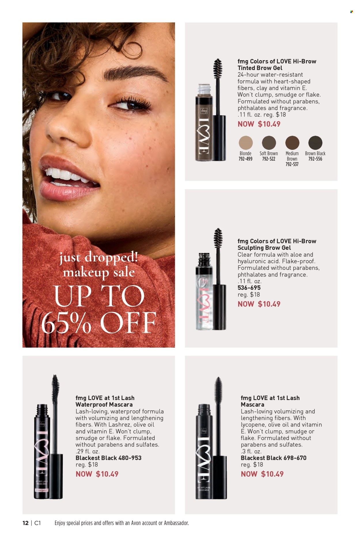 Avon ad - 01/01/2025 - 01/14/2025. Page 1