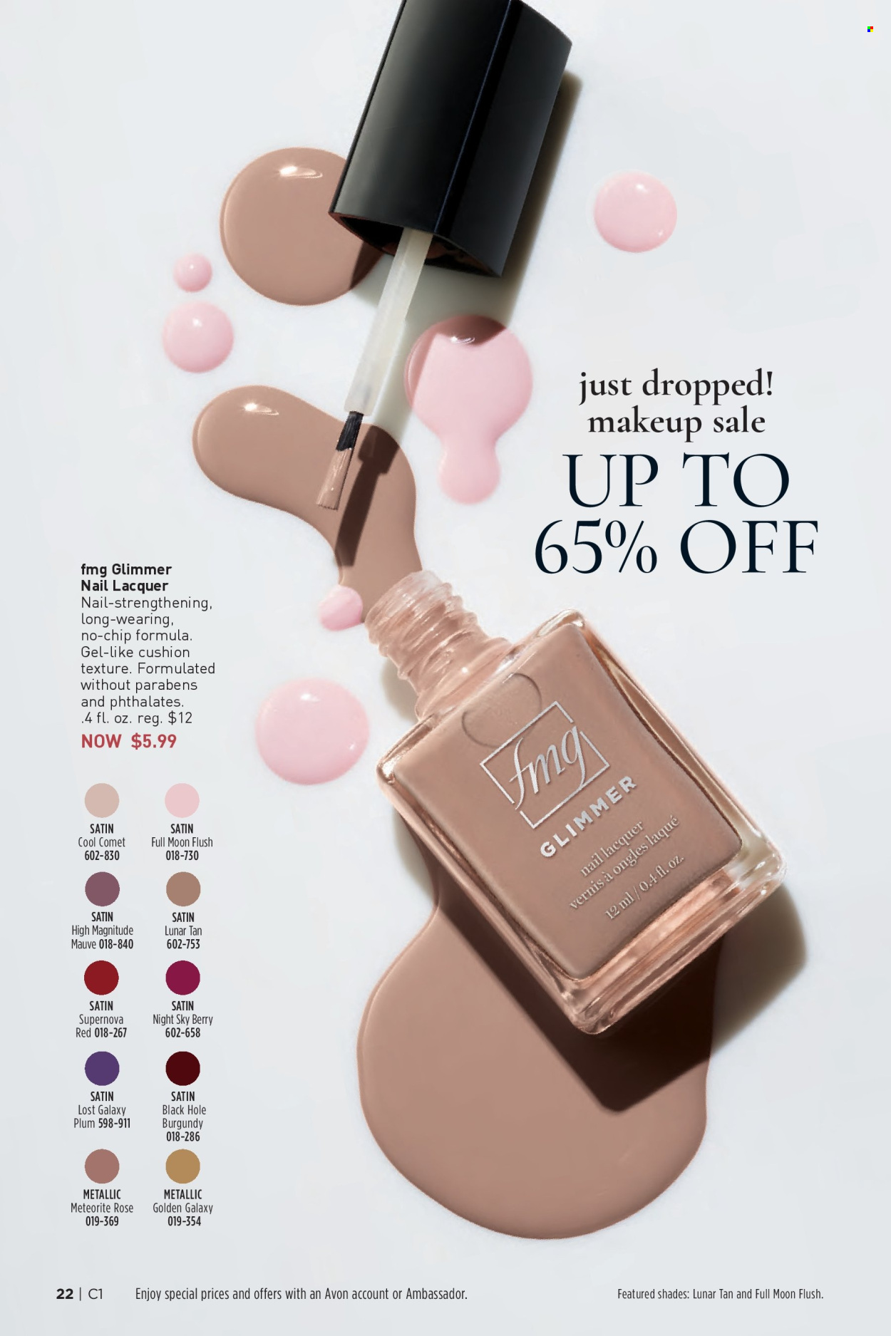 Avon ad - 01/01/2025 - 01/14/2025. Page 1