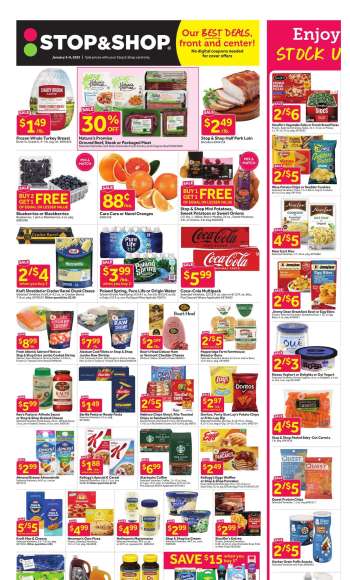 Stop & Shop Flyer - 01/03/2025 - 01/09/2025.