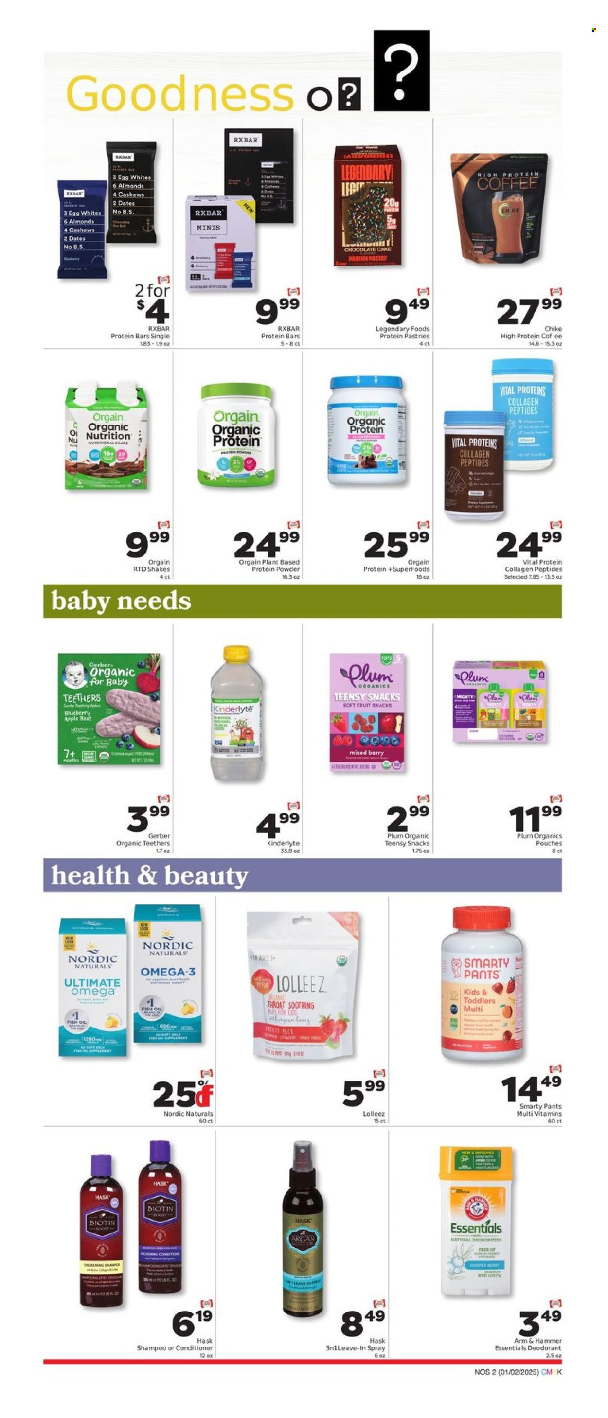 Weis ad - 01/02/2025 - 01/29/2025. Page 1