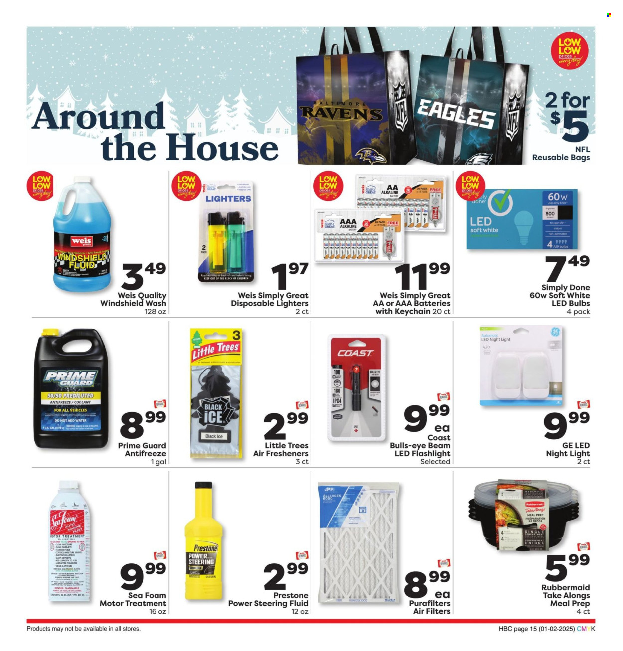 Weis ad - 01/02/2025 - 01/29/2025. Page 1