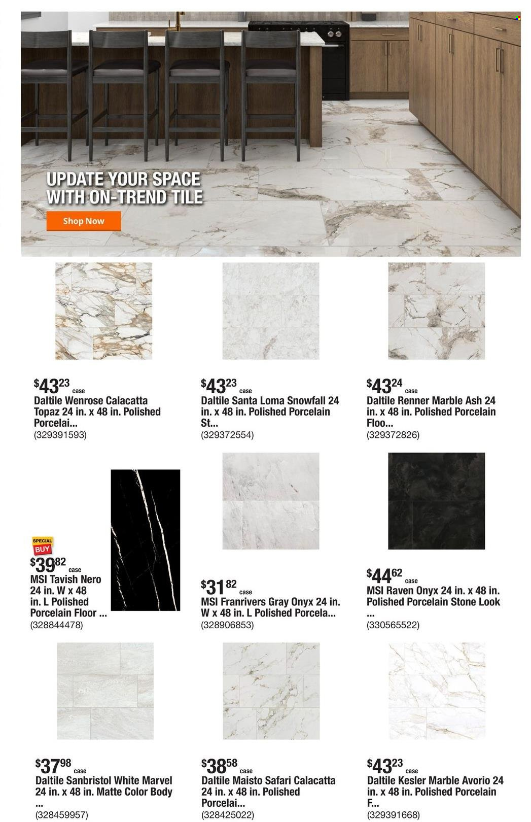 The Home Depot ad - 01/02/2025 - 01/09/2025. Page 1