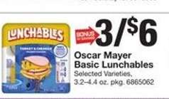 Oscar Mayer Basic Lunchables