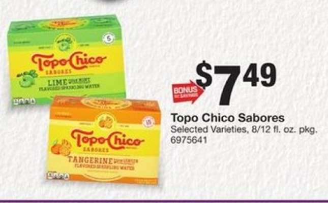 Topo Chico Sabores