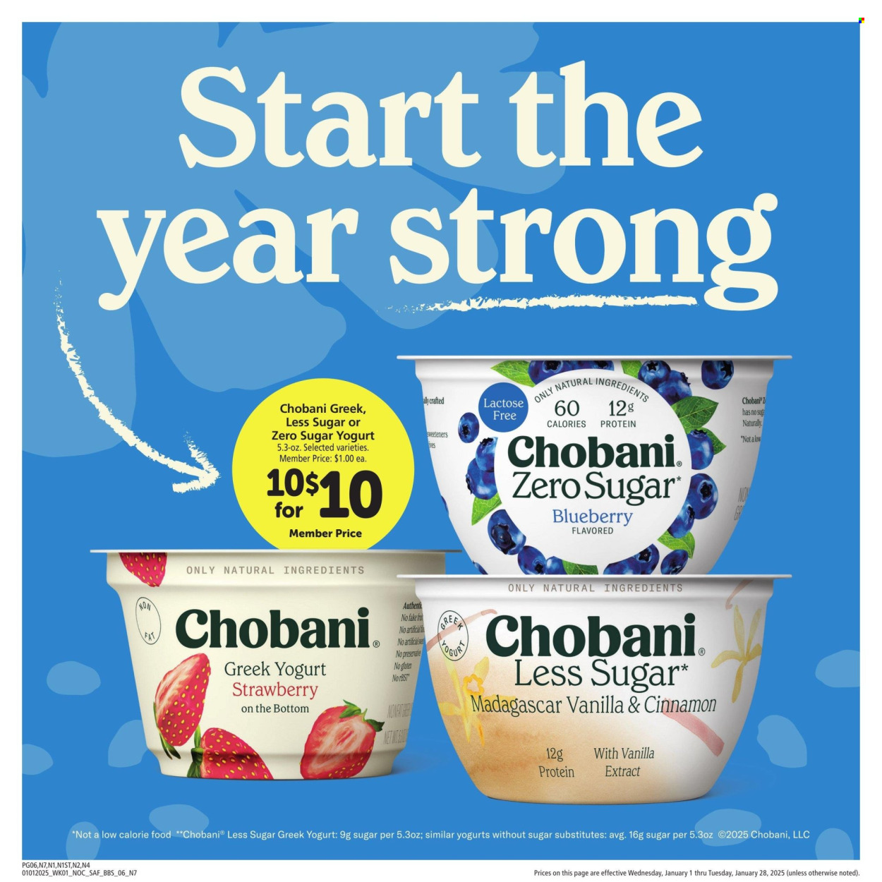 Safeway ad - 01/01/2025 - 01/28/2025. Page 1