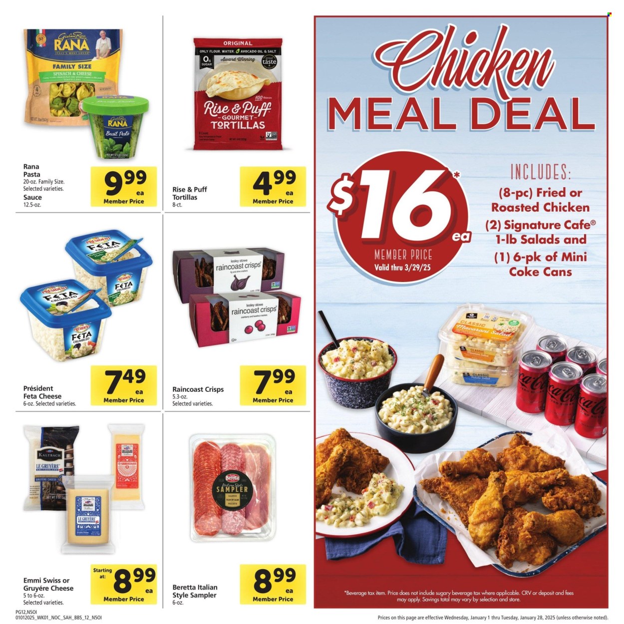 Safeway ad - 01/01/2025 - 01/28/2025. Page 1