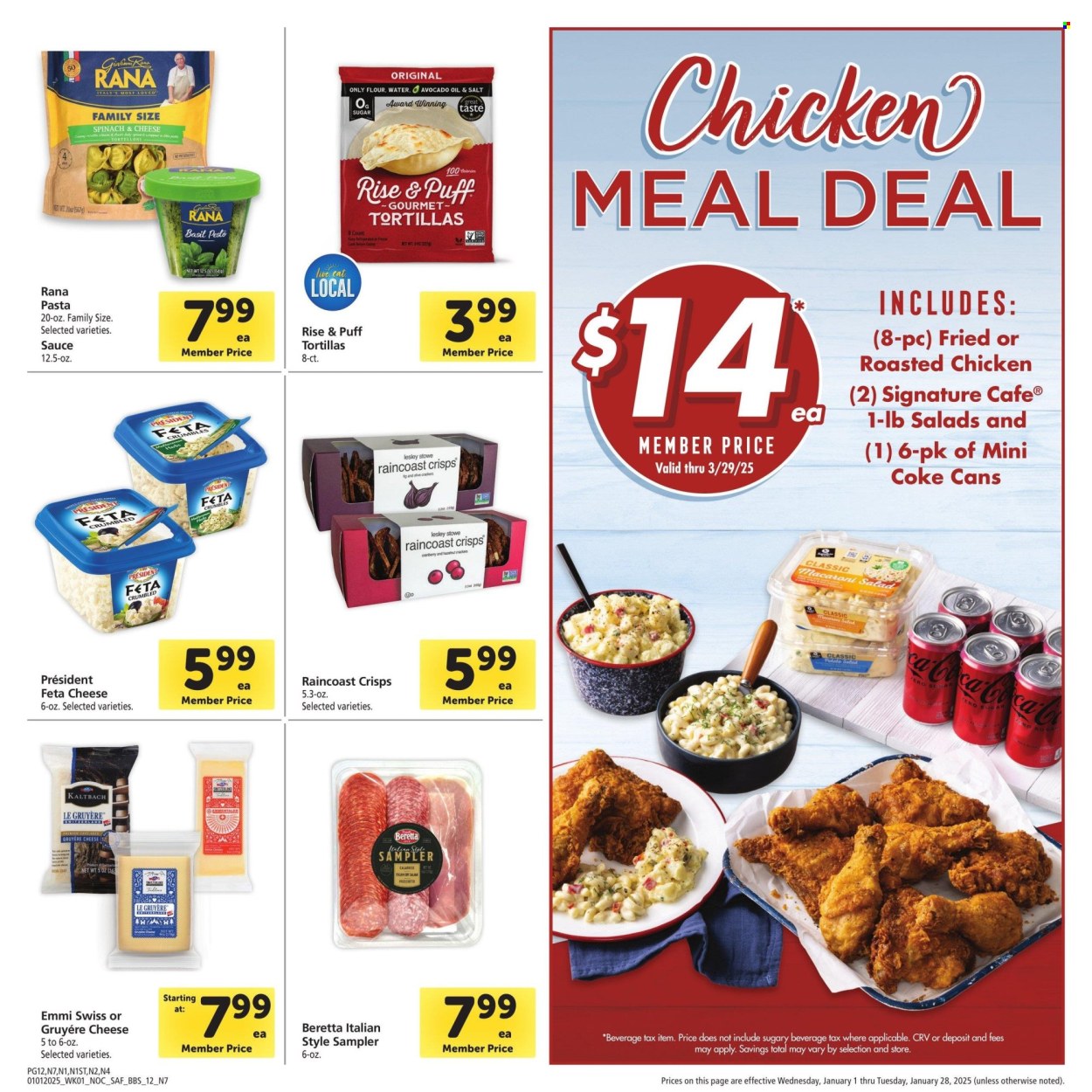 Safeway ad - 01/01/2025 - 01/28/2025. Page 1