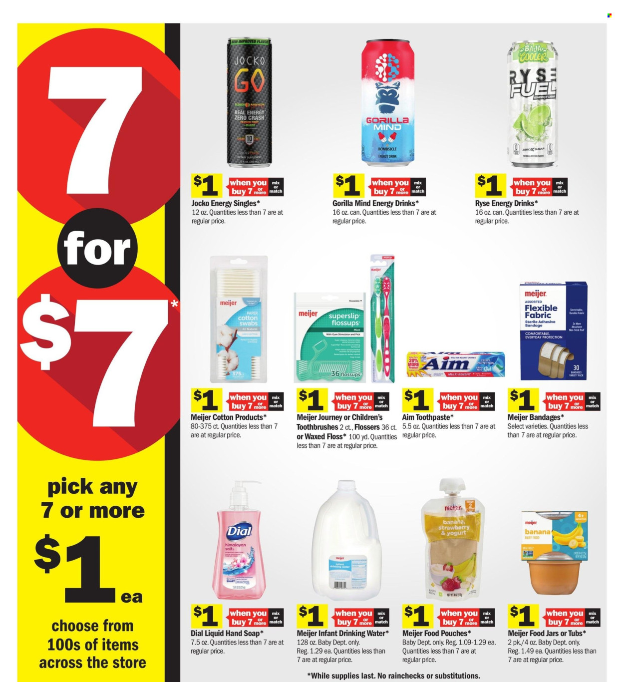 Meijer ad - 01/05/2025 - 01/11/2025. Page 1