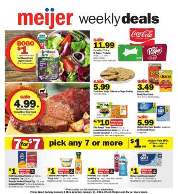 Meijer Flyer - 01/05/2025 - 01/11/2025.