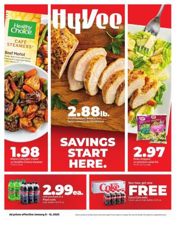 Hy-Vee Flyer - 01/06/2025 - 01/12/2025.