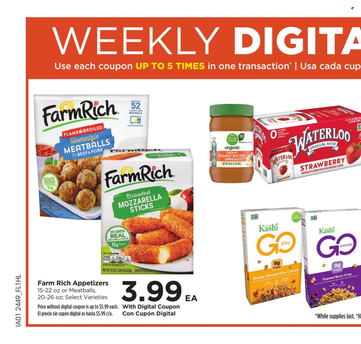 Food 4 Less ad - 01/08/2025 - 01/14/2025. Page 1