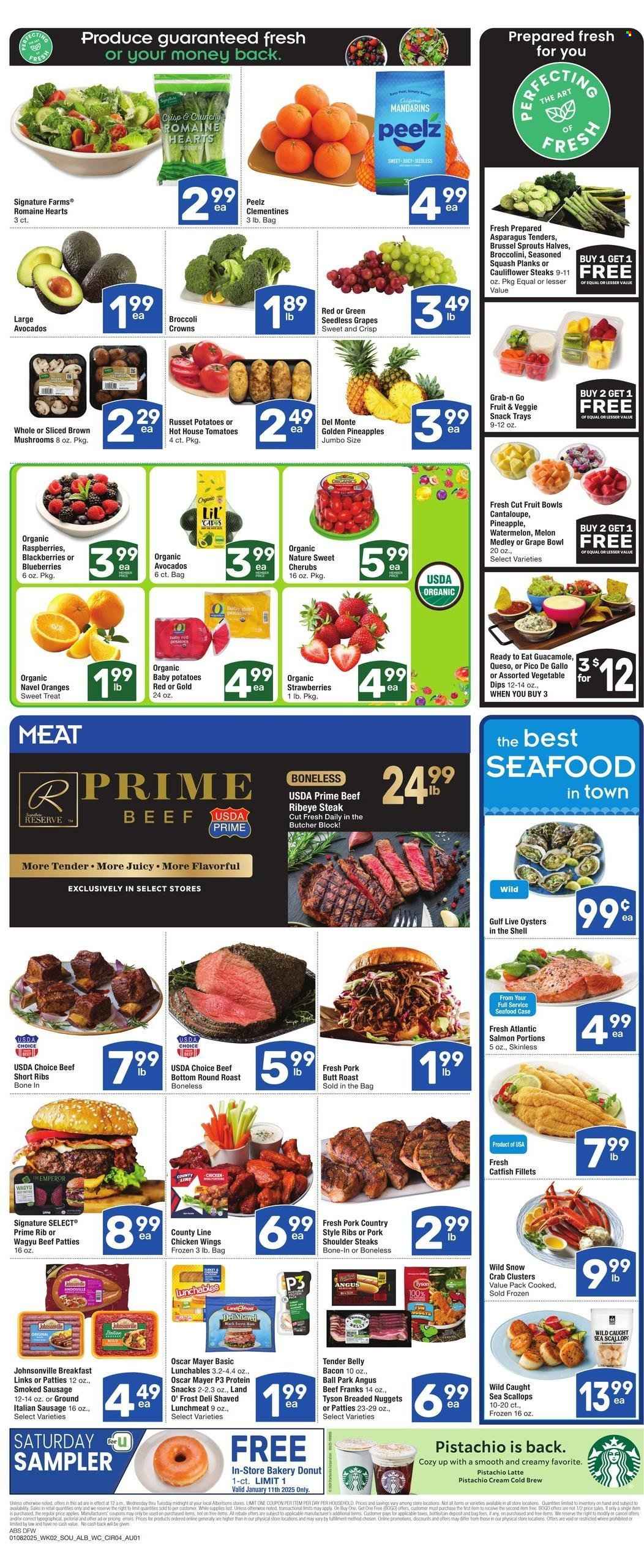 Albertsons ad - 01/08/2025 - 01/14/2025. Page 1