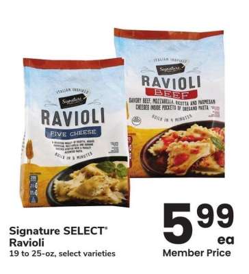 Signature SELECT® Ravioli - 19 to 25-oz, select varieties