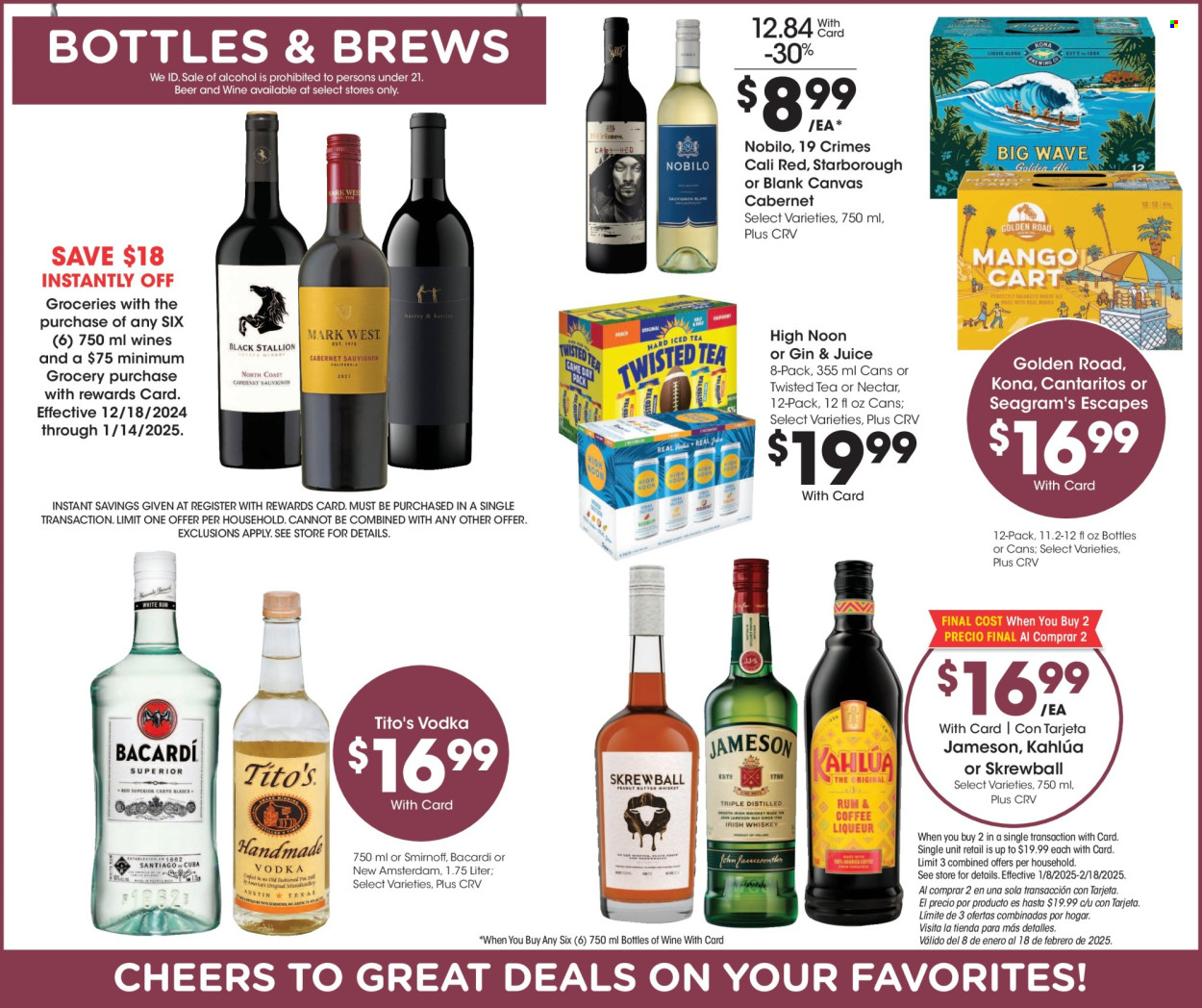 Ralphs ad - 01/08/2025 - 01/14/2025. Page 1