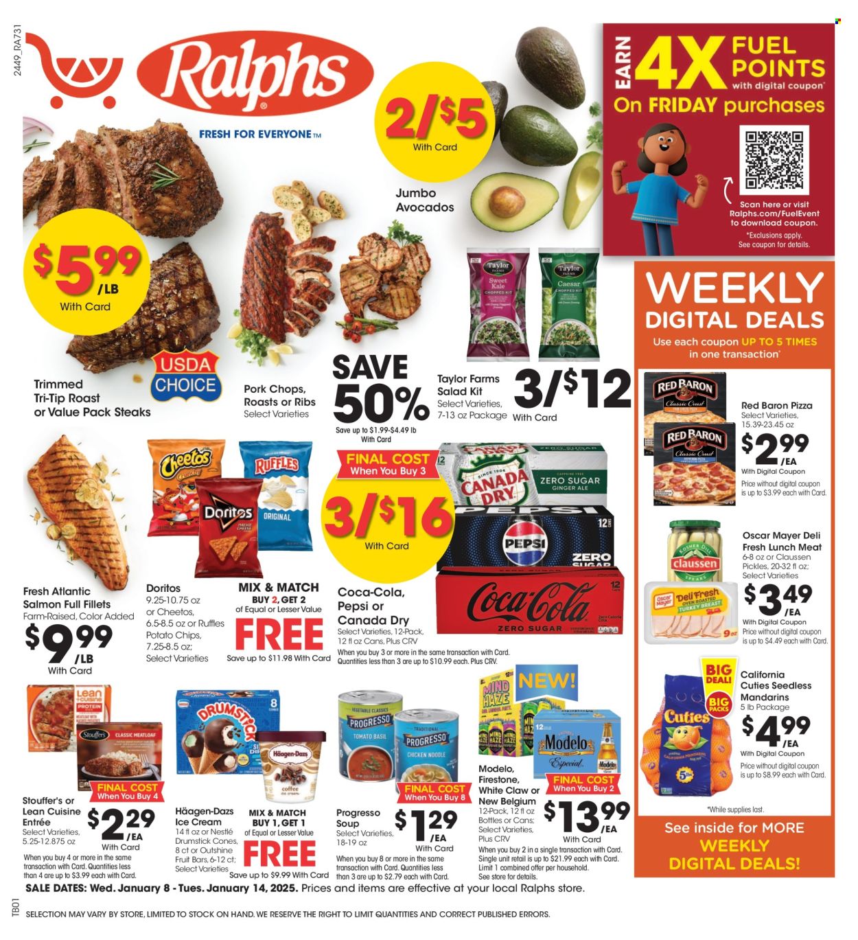 Ralphs ad - 01/08/2025 - 01/14/2025. Page 1