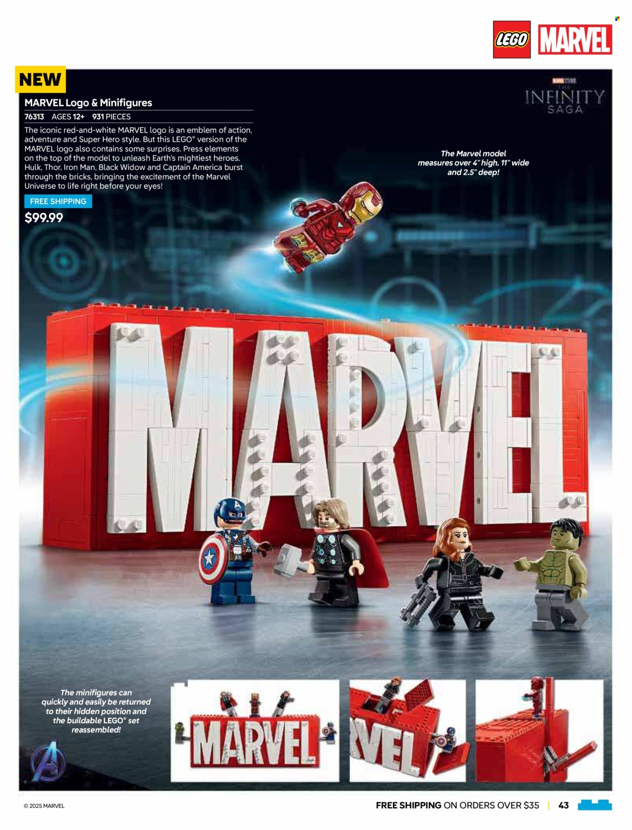 LEGO ad - 01/01/2025 - 01/31/2025. Page 1