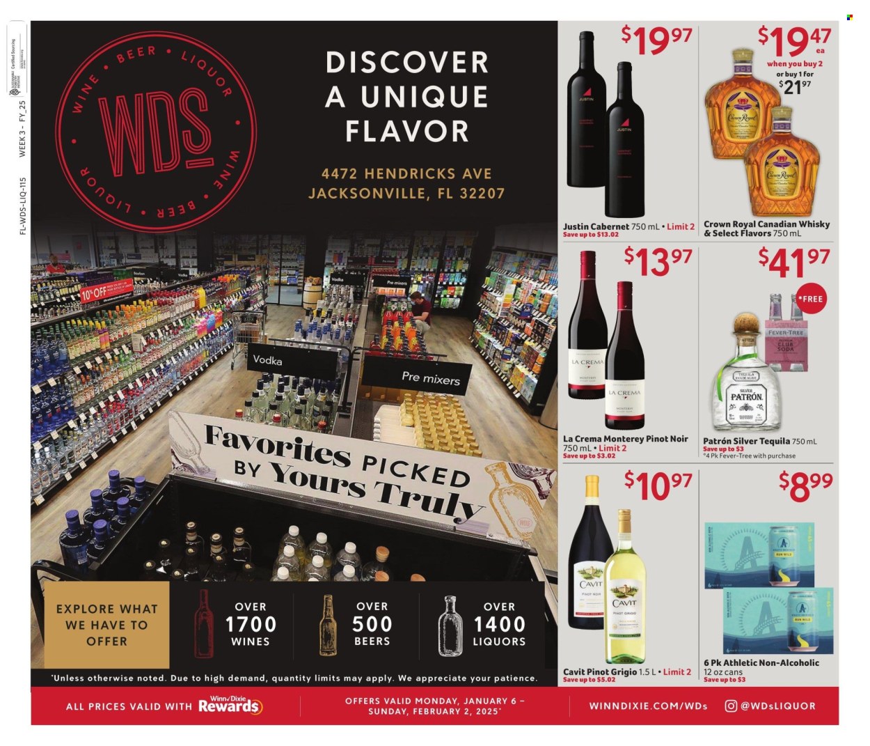 Winn Dixie ad - 01/06/2025 - 02/02/2025. Page 1