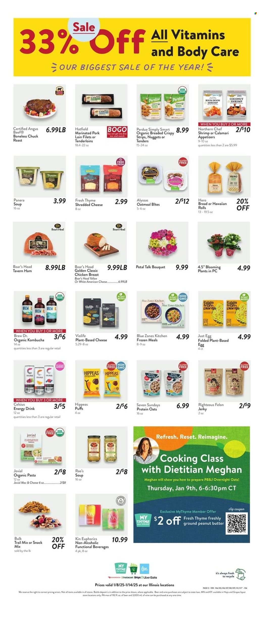 Fresh Thyme ad - 01/08/2025 - 01/14/2025. Page 1