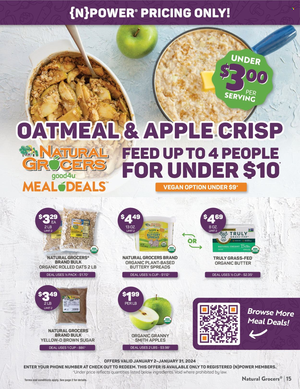 Natural Grocers ad - 01/06/2025 - 01/25/2025. Page 1