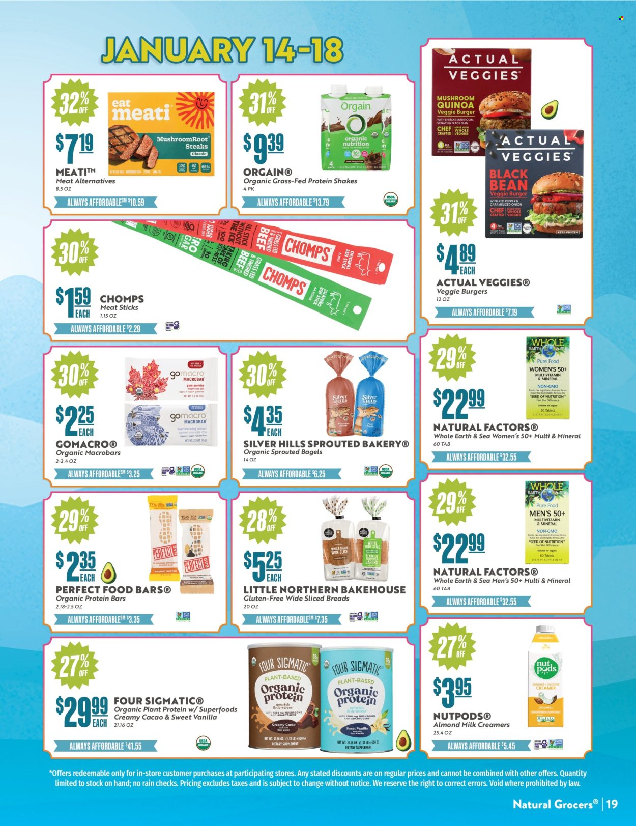 Natural Grocers ad - 01/06/2025 - 01/25/2025. Page 1