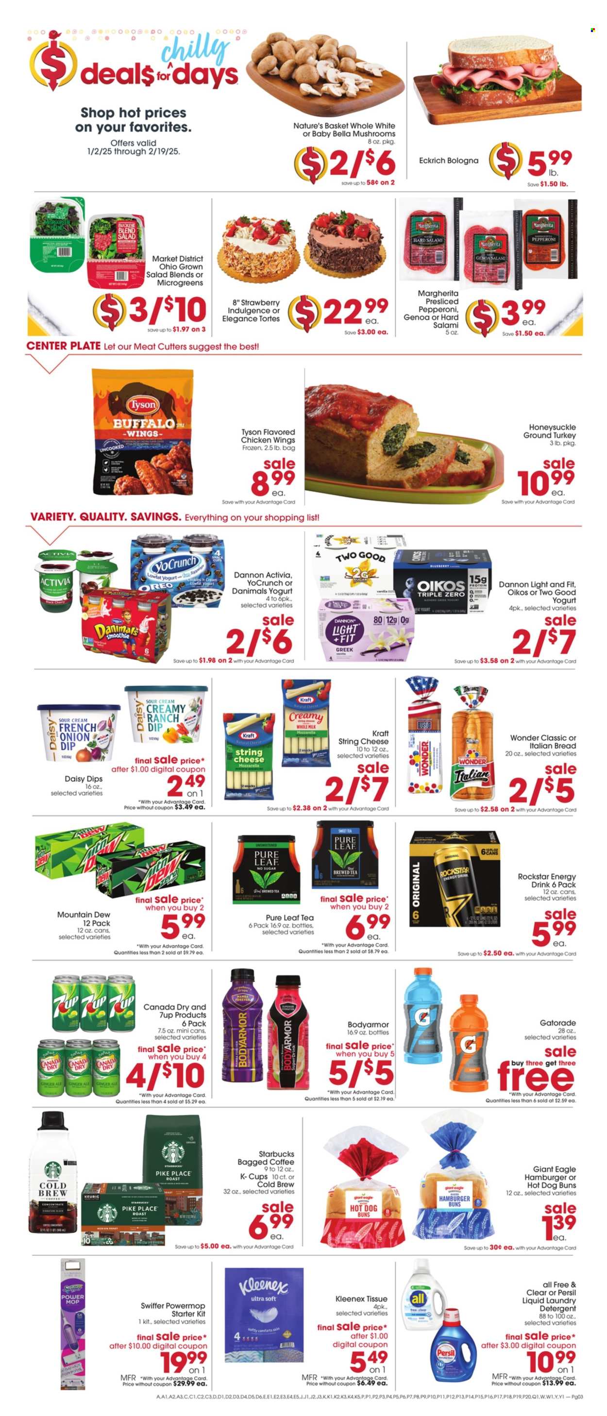 Giant Eagle ad - 01/09/2025 - 01/15/2025. Page 1