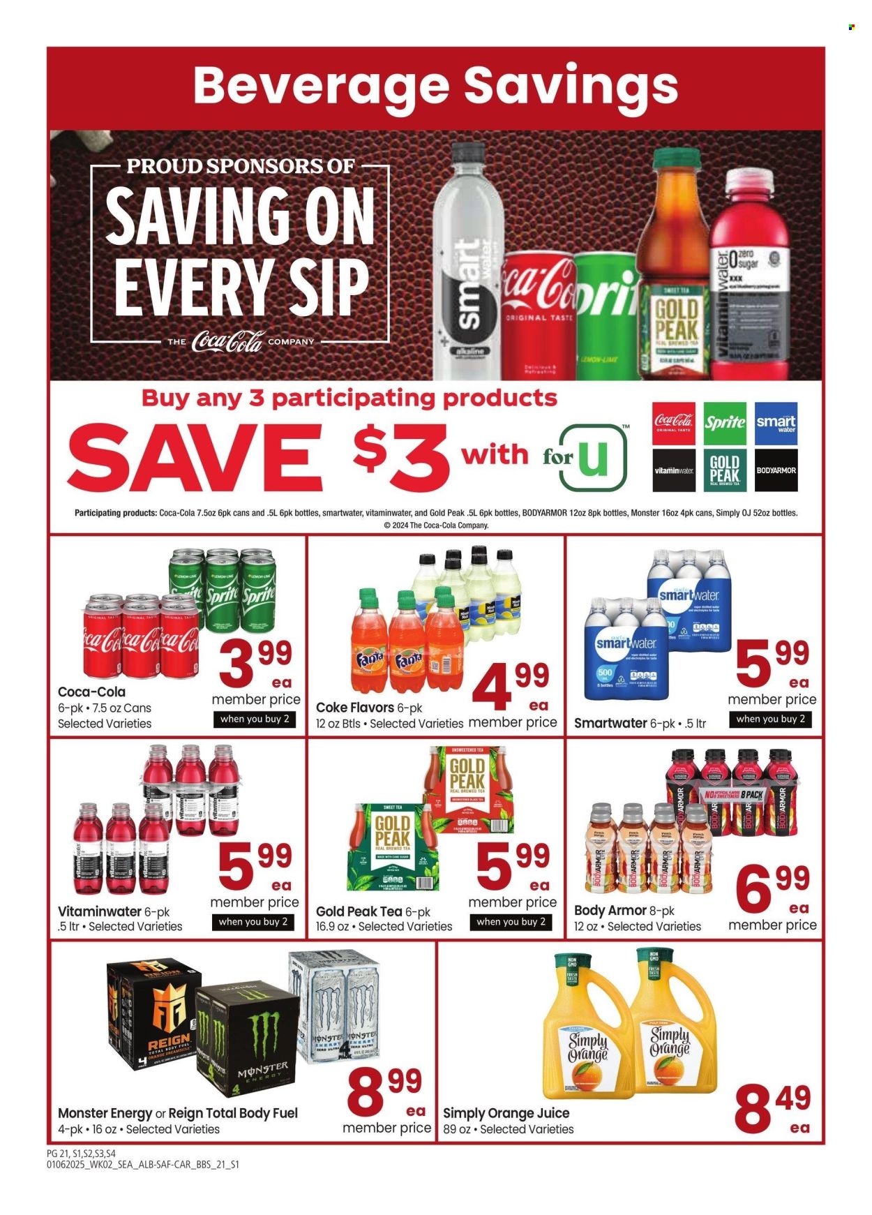 Albertsons ad - 01/06/2025 - 02/02/2025. Page 1