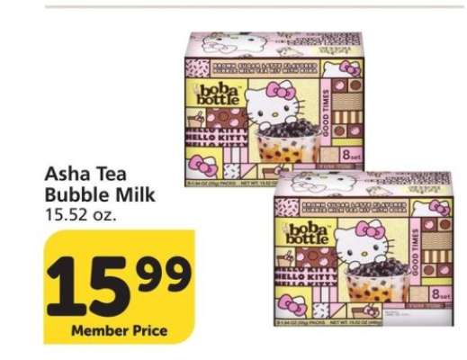 Asha Tea Bubble Milk - 15.52 oz.