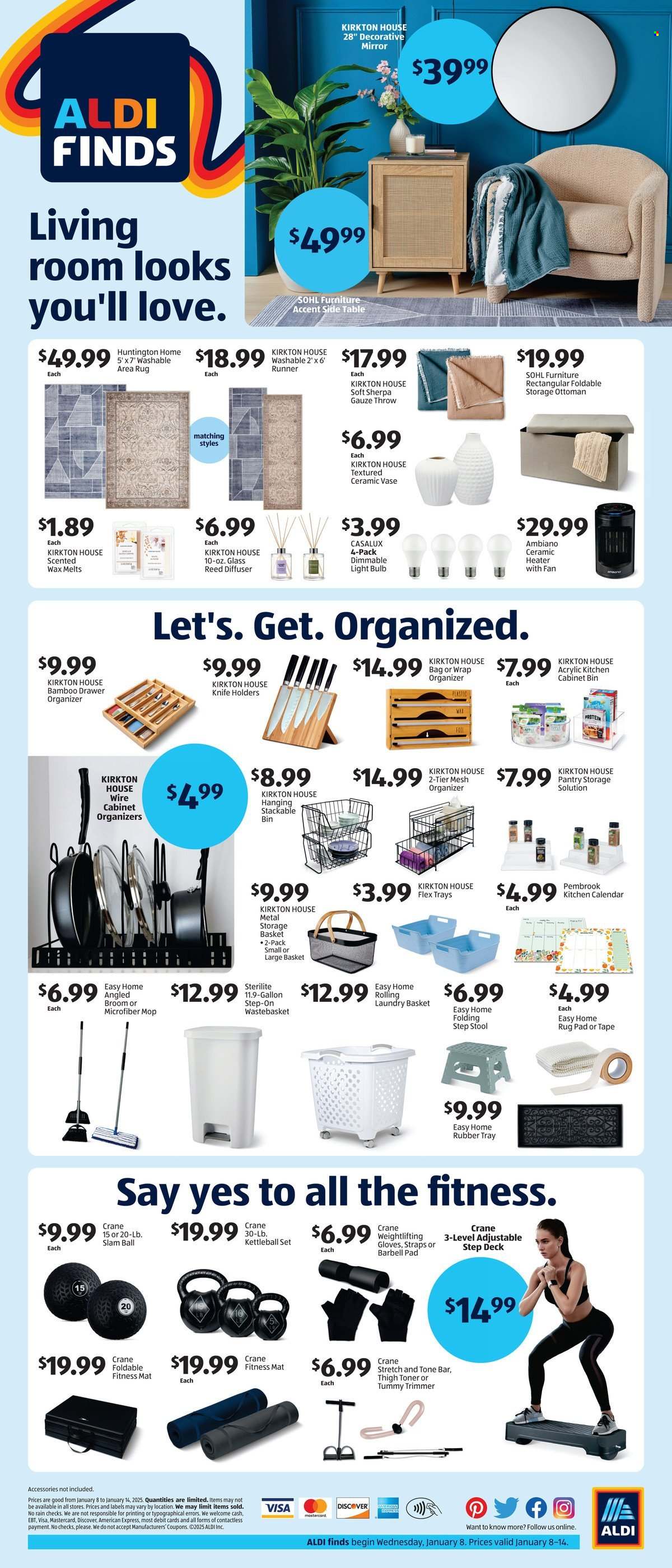 ALDI ad - 01/08/2025 - 01/14/2025. Page 1