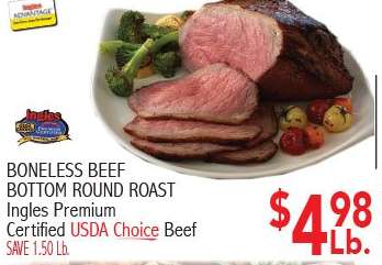 Boneless Beef Bottom Round Roast