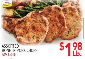 Assorted, Bone-In Pork Chops