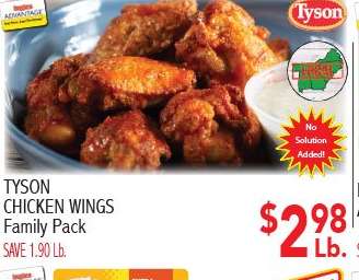 Tyson Chicken Wings Family Pack