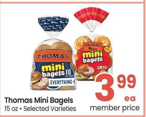 Thomas Mini Bagels