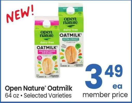 Open Nature Oatmilk