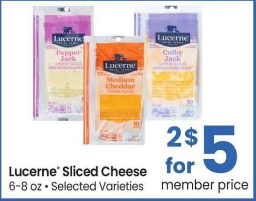 Lucerne Sliced Cheese