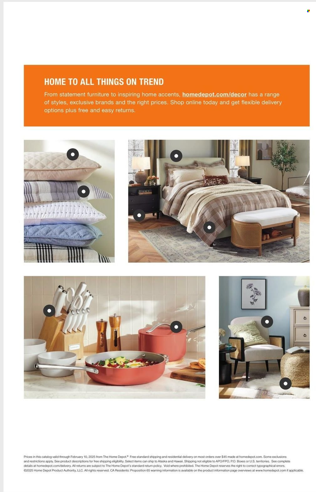 The Home Depot ad - 01/06/2025 - 02/09/2025. Page 1