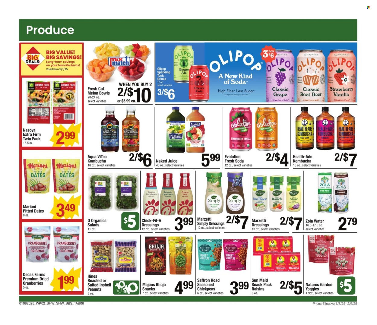 Shaw’s ad - 01/08/2025 - 02/06/2025. Page 1