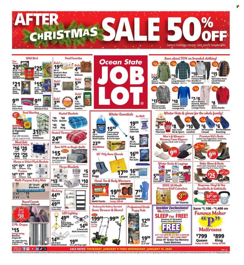 Ocean State Job Lot Flyer - 01/09/2025 - 01/15/2025.