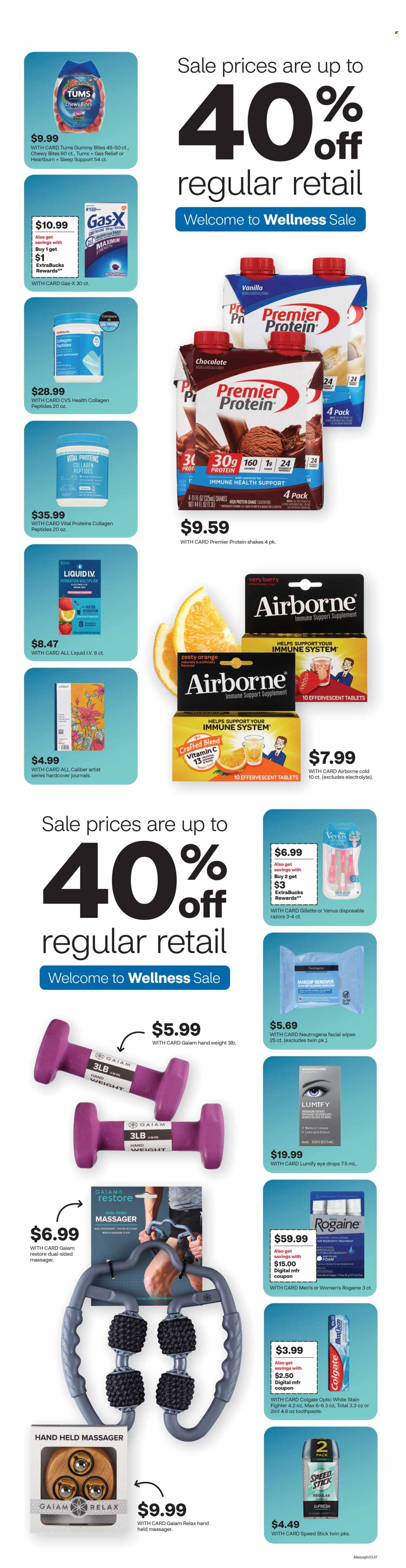 CVS Pharmacy ad - 01/12/2025 - 01/18/2025. Page 1