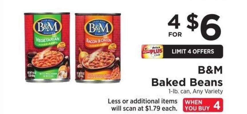 Baked Beans - 1 - lb. can, Any Variety