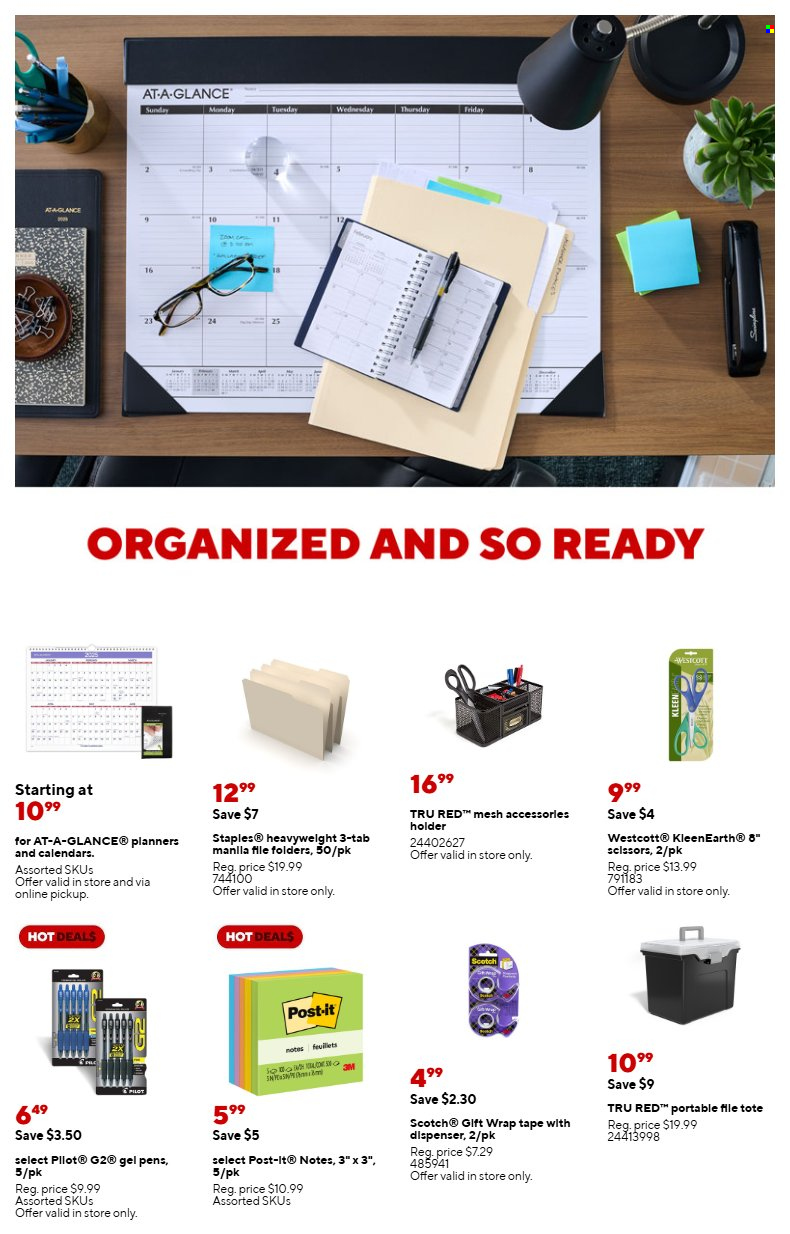 Staples ad - 01/12/2025 - 01/18/2025. Page 1