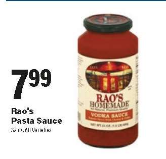 Rao's Pasta Sauce